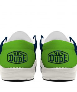 seattle seahawks football hey dude canvas loafer shoes custom your name gifts for fans zq242