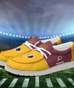 Washington Redskins Football Hey Dude Canvas Loafer Best Seller