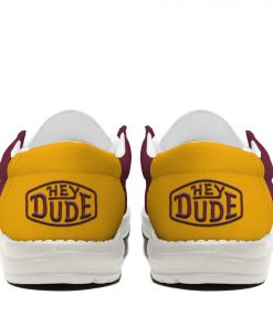 washington redskins football hey dude canvas loafer shoes custom your name gifts for fans m0kvf